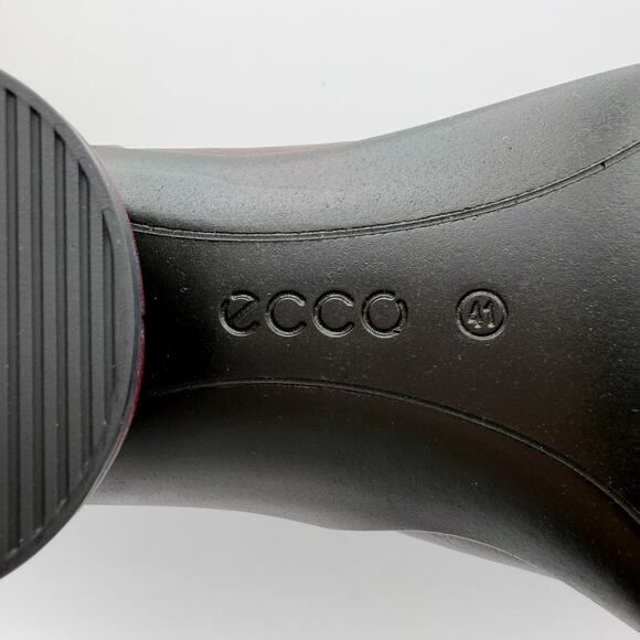 Ecco Womens Sculpted Luxury Modern Pump EU 41 US 10-10.5 Fig Purple Leather NIB - Picture 13 of 13